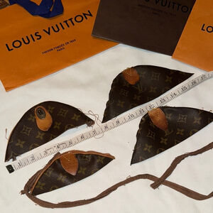 Four LV ends with canvas still attached and points ￼sku-365​